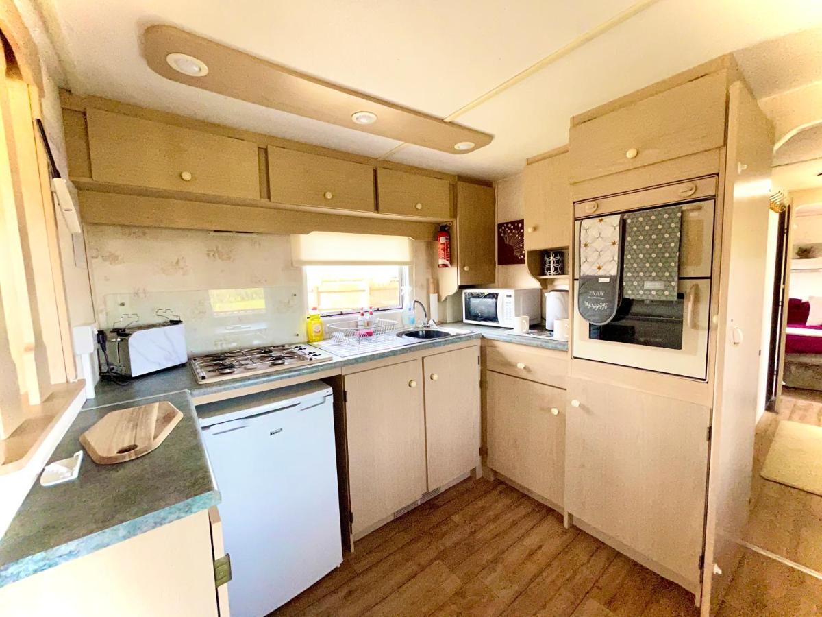 Poplar Lodge Log Caravan Kirkby on Bain 外观 照片