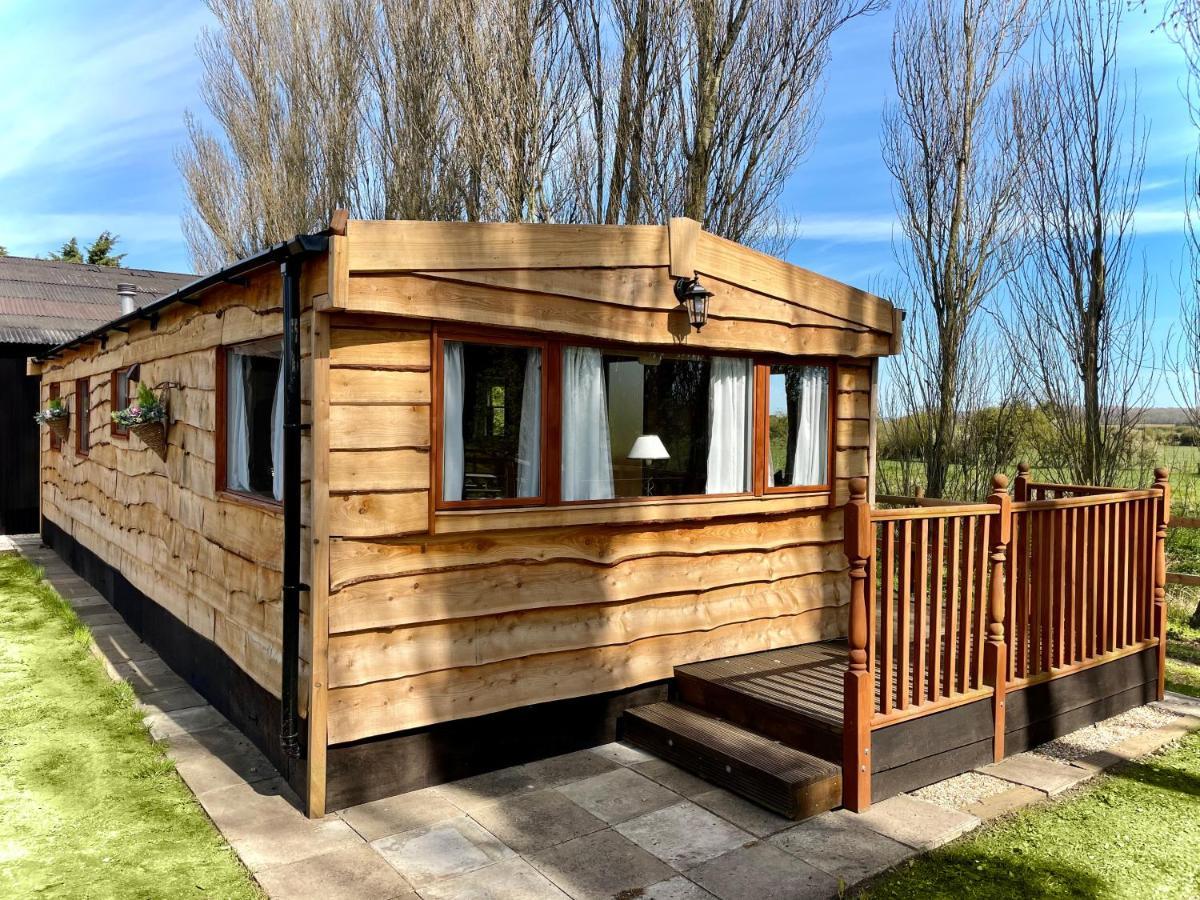 Poplar Lodge Log Caravan Kirkby on Bain 外观 照片